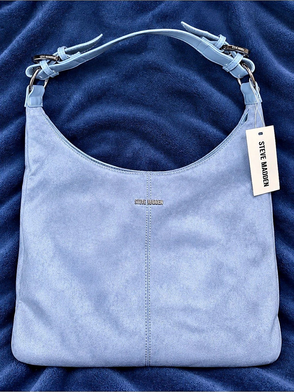💙 Steve Madden Powder Blue Hobo Bag + Mini Wallet Bundle 💙